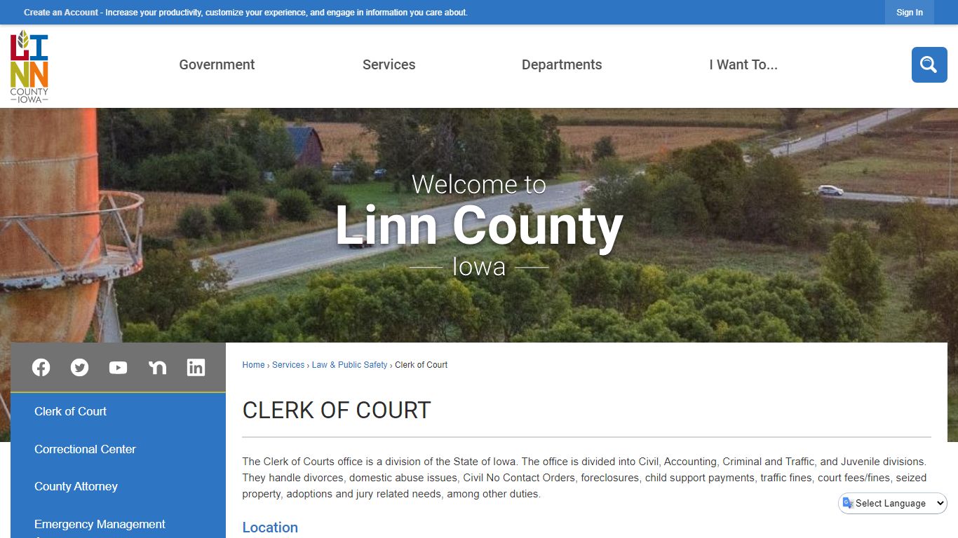 Clerk of Court | Linn County, IA - Official Website